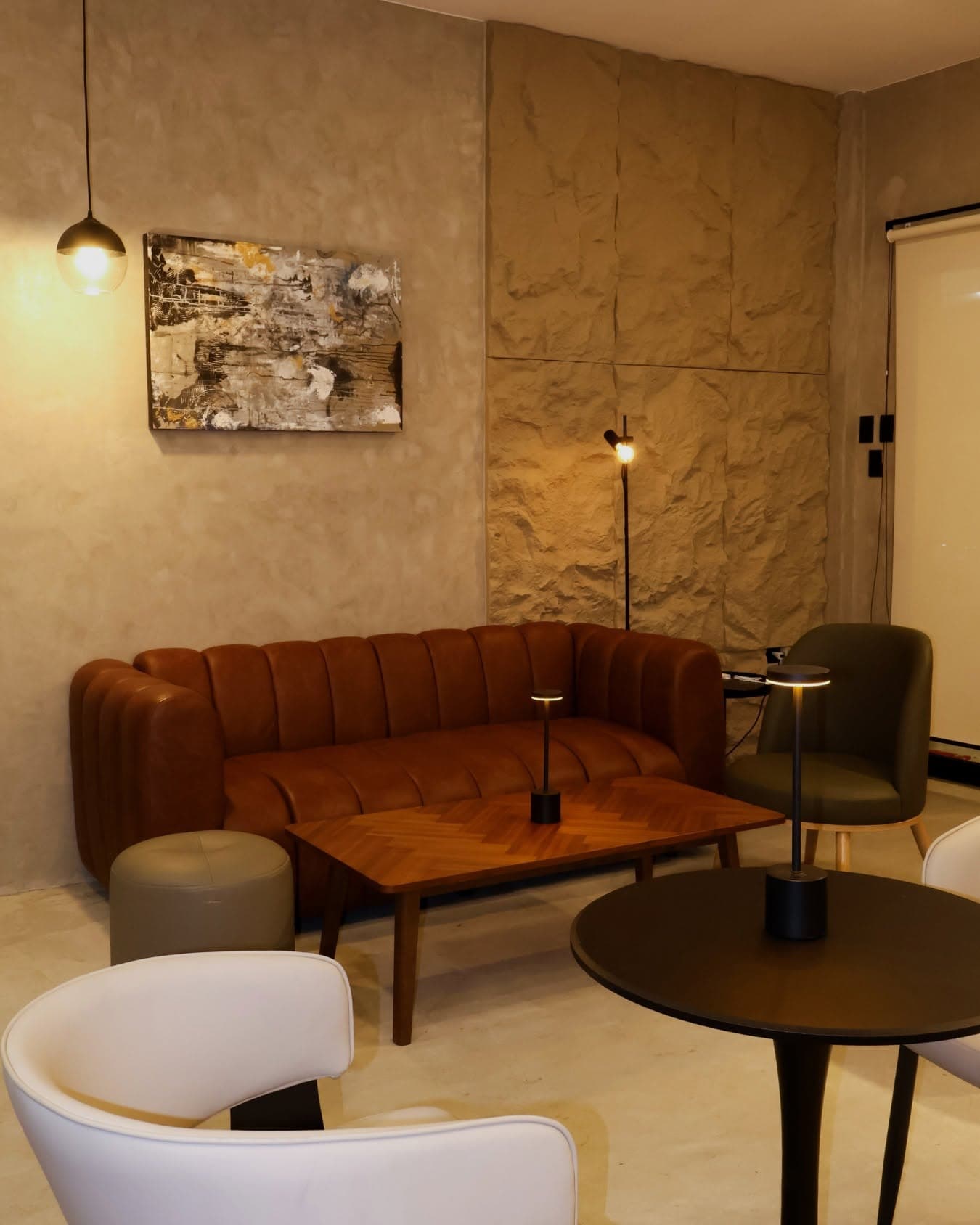 Comfortable lounge seating inside More than Mondays